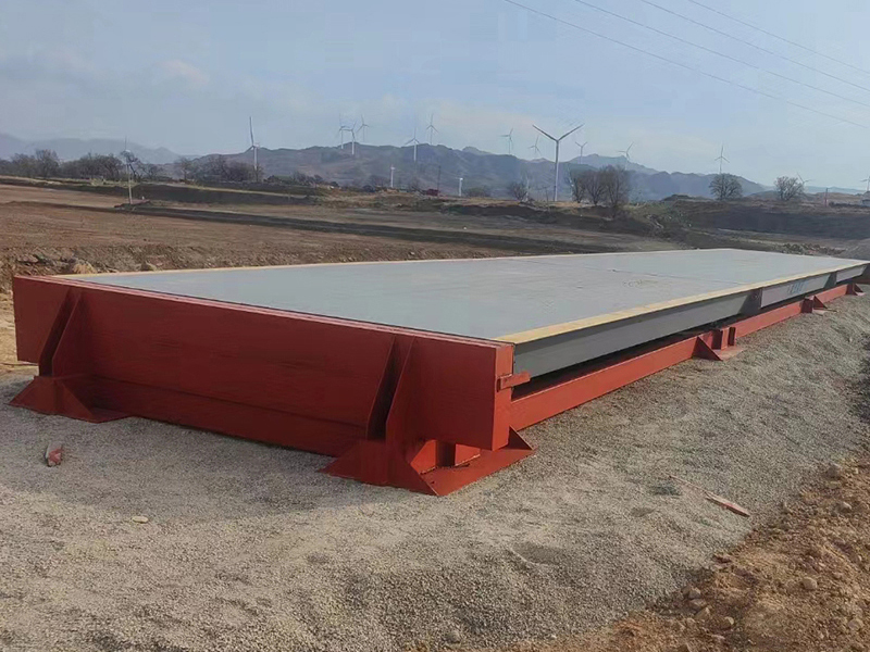 移动地磅钢结构基础