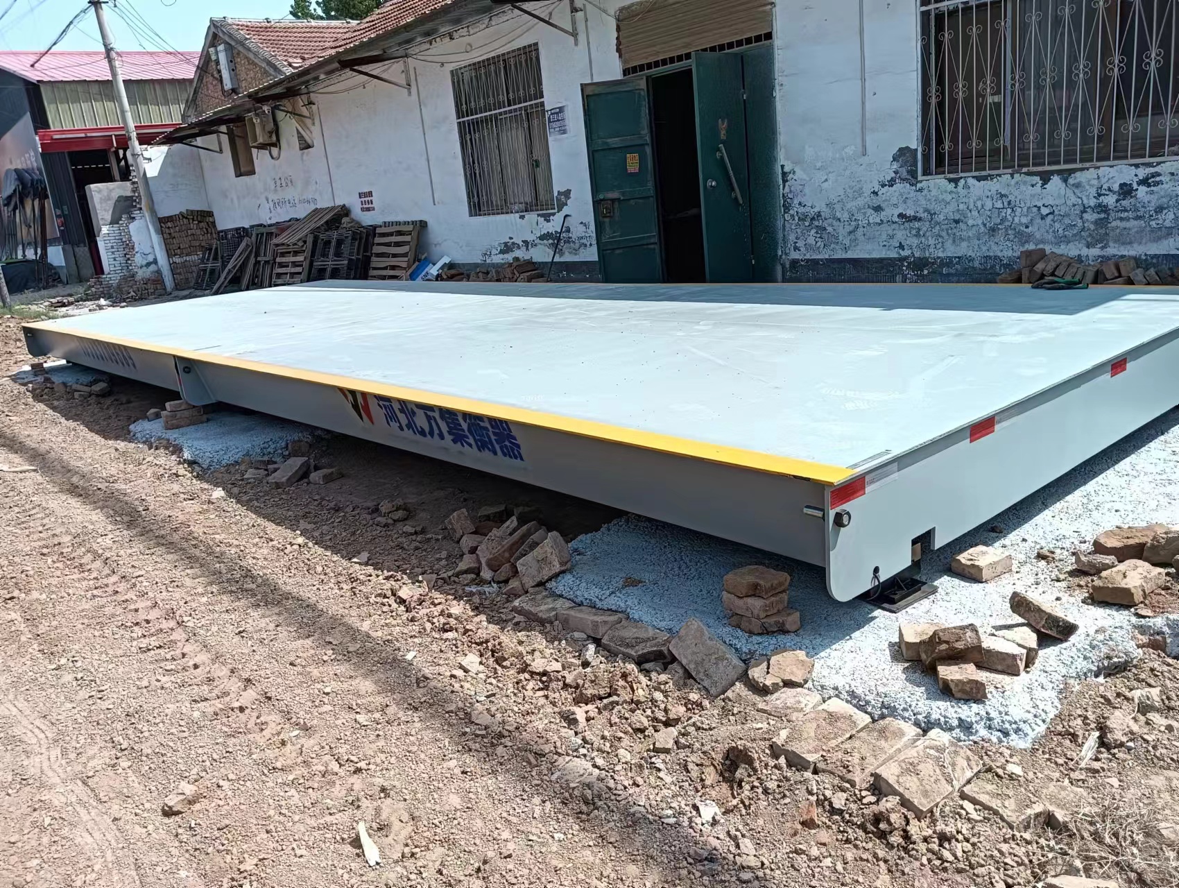 邯郸大名3.5×10米150吨地磅